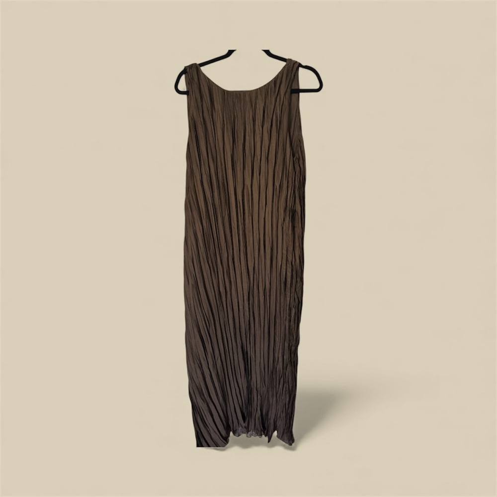 Grade & Gather Chic Brown Maxi Dress